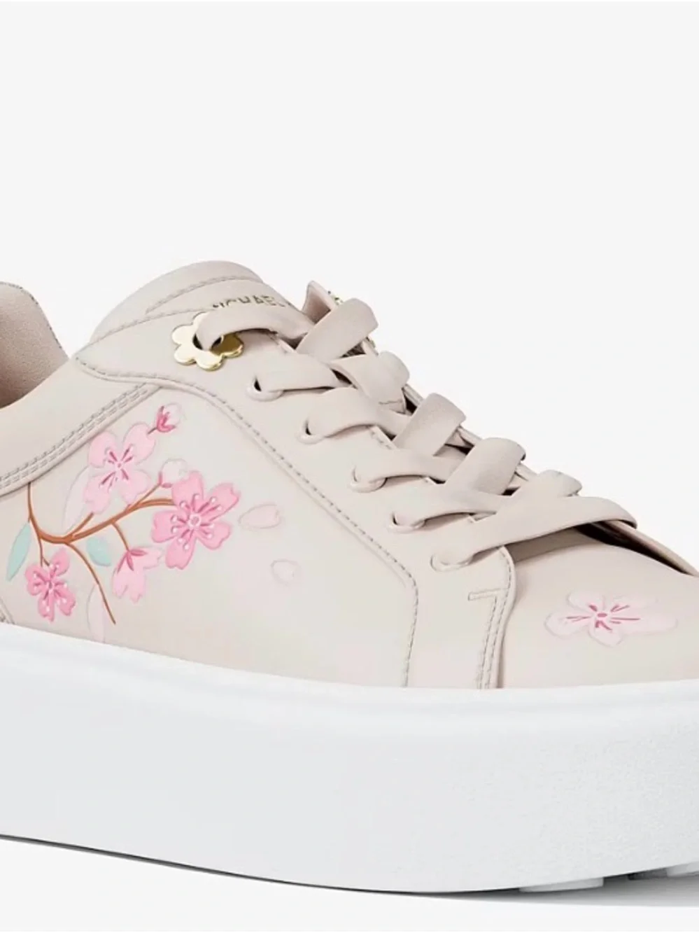 Michael Kors Women’s Romey Embellished Platform Sneakers Size 8 New In Box